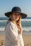 Women's Hand Knitted Detailed Hat Beach Hat - 8