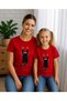 Mother Child Oversize T-Shirt Combination Twin T-Shirt 100% Cotton Comfortable Fit (Sold as a Single Item)