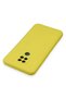 Ilkeshop New General Mobile Gm 20 Case Nano Inside Velvet Silicone (194939) - Yellow - 4