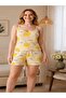 Women's Strappy Shorts and Chick Set - 6