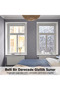 Window Film Covering Static Foil Frosted Patterned Shower Cabin Window Office Decoration - 7