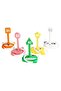 Kids Ring Toss Game – Interactive Throwing Rings Toy – Montessori Hand-Eye Coordination Educational Game (Ages 3+) - 3