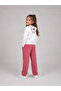 Girl's Two-Thread Seasonal Outfit with Elastic Waist and Elastic Cuffs. - 2
