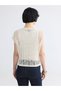 Vizyon New Season Crew Neck Openwork Women's Knitwear Sweater - 4