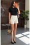 White Fisto Shorts - 40597 - 2