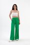 Tasseled Linen Suit - Green - 5