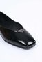 Laceless Buckle Jurdan Sole Genuine Leather Ballerinas 342-014 Women's Shoes - 8