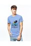 Unisex Printed Design T-Shirt (California)| Round Neck Regular Fit T-shirt - 4