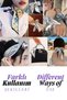 Shoe Basket Floral Patterned Special Design Bag Bracelet Hair Multi-Purpose Women's Scarf - 5
