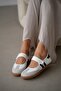 Roven Velcro Women's Sneakers - White/Black