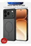 Honor 600 Pro 5G 2026 Premium Liquid Silicone Compatible With Thin Wireless Safely Magnetic Charging Ring Design Case Cover