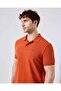 Kiremit Men's Polo Neck T-Shirt 6Sm5044 - 3