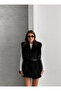 Women's Furry Belted Vest - 3