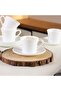 DC3403 Opalware Cup and Saucer Set 12-Pieces