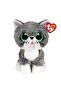 Gray Cat Fergus 15 cm
