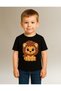 Lion Lion Printed Short Sleeve Girls Boys Unisex T-Shirt (4-13 Years) - 4