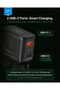 BTC-48 30W GaN Universal Travel Adapter with 2 USB-C Ports, PD Fast Charging, Worldwide Plug for 200+ Countries - Black - 7