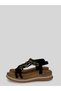 Novira Women's Suede Bright Color Stone Embellished Wooden Heel Bow Tie Natural Stone Look Ankle Elastic Tie Short Wedge Heel Sandals 4 cm - 2