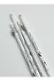 2-Piece White and Black Eyeliner Set with Sharpener, Waterproof Black Eyeliner + White Eyeliner Long-Lasting Eyeliner with Sharpener, White Eyeliner, Eyeliner with Opener - 3