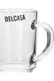 DC1884 7 Oz 3 Pcs Glass Mug With Handle Large Coffee Mug, Durable, Safe & Lightweight - 4