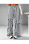 Trendy Street Style Unisex Sweatpants with Ribbon Detail