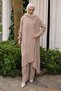 Mink Buttoned Tunic and Trousers Set - 2