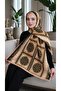Patterned Soft Shawl - 091 - 2