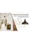Pendant Light (2-piece Set) Plug in Pulley 19.5 Foot Power Socket with Adapter Plug - 7