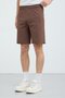 Brown Men's Premium Slim Shorts - 7