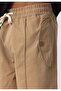 Lace-Up Baggy Gabardine Trousers - 6