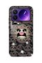 Xiaomi 17 Pro Max Compatible Cute Panda Pattern Transparent Phone Case