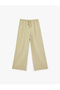 Beli Lace-Up Viscose Blend Long Wide Leg Trousers - 3