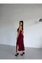 Stylish Dress with Neck Detail - 7