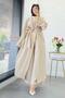 Premium Miel Slit Three-Piece Set – Stone - 2