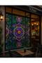 Stained Glass Pattern Transparent Glass Film - 2
