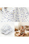 Girl's Muslin Hat and Slip Dress 3-Piece Set - 2