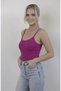 Women's Strappy Bodysuit 3-Pack Basic Thin Strappy Flexible Daily Top - 5