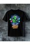 Alienz Gamer Alien Printed Oversize T-Shirt