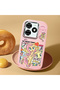 Infinix Hot 40I Compatible Shock-Absorbing Camera Protected Pink Silicone Case - 2