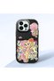 Black Silicone Case Compatible with iPhone 14 Pro with Shock-Absorbing Camera Protections