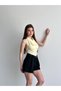 Belt Detailed Pleated Shorts - 3