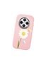 Redmi 14C 4G/5G Compatible Shock-Absorbing Camera Protected Pink Silicone Case - 3