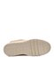 Beige Genuine Leather Women's Casual Shoes - 5
