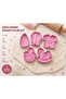 5-Piece Baby Sugar Paste and Cookie Mold Set – Baby Shower Fondant Cake Decorating Molds