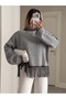 Pullover with Color Transition
