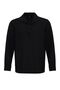 Apaş collar buttoned men's shirt