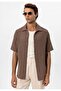 Textured crochet men's shirt - 3