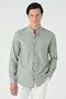 Regular Fit Hakim Collar Men's Shirt - 2