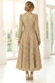 Pleated Sequin Payet Tesettür Evening Dress Tbsahn244 - 6