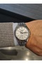5- Automatic Silver Dial Calendar Steel Bracelet 3 Atm Water Resistant Men's Wristwatch